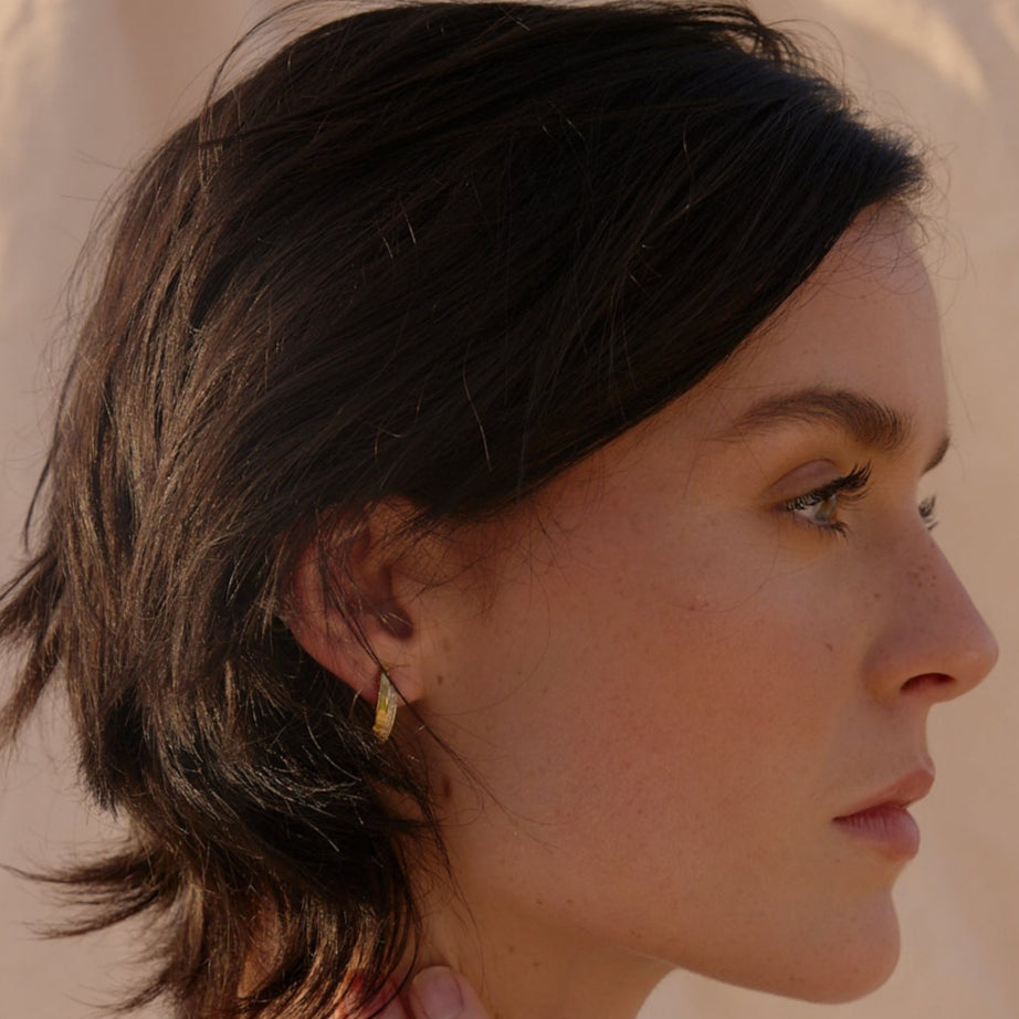 NAIMA half hoop earrings online for her birthday