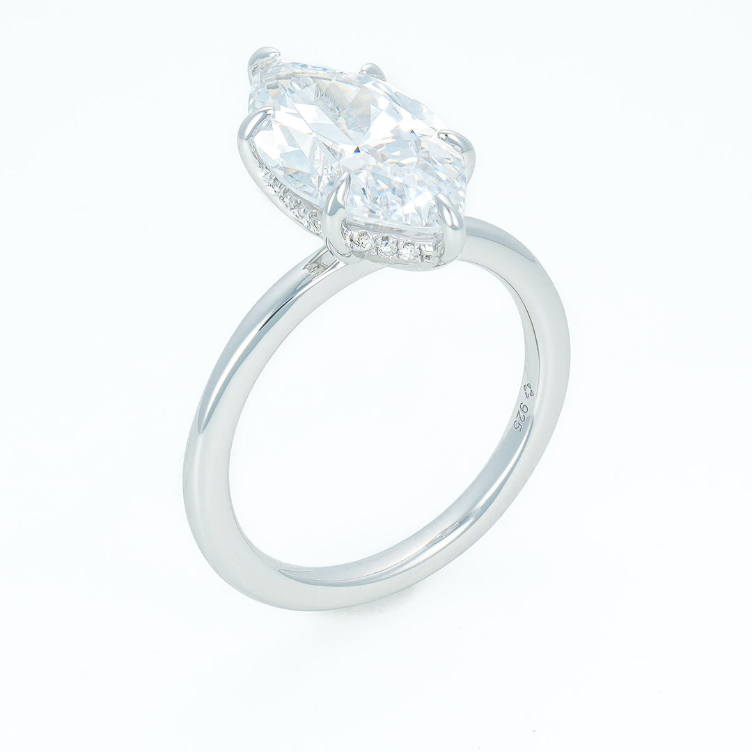 3 Carat Marquise Solitaire Promise Ring
