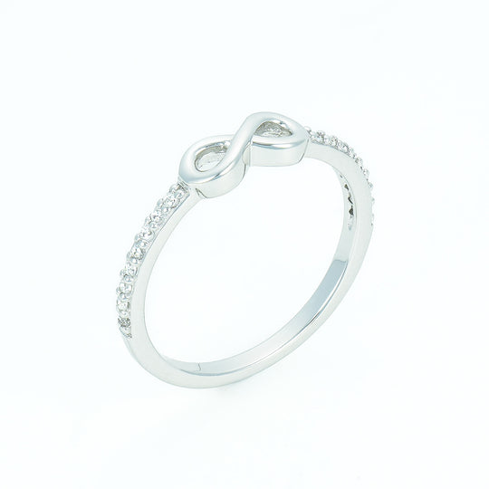 Infinity Band with Stone