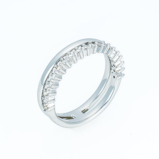 Double Band Split Ring