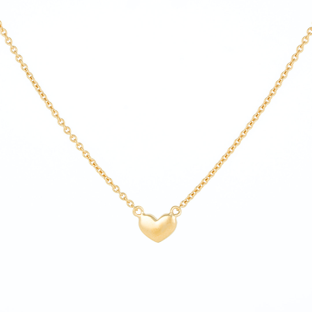 Pave Love Heart Necklace