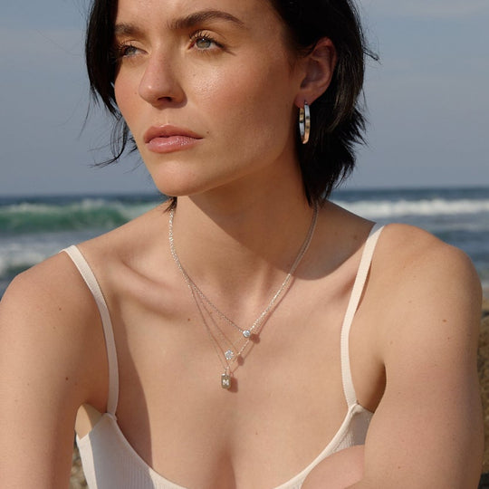 NAIMA best silver jewellery brand layering necklace fashion 2025 2026